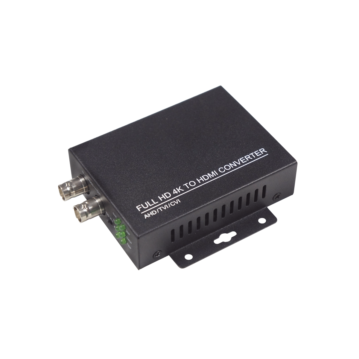 Convertidor de CVI, TVI, AHD, CVBS a HDMI, salida HDMI 1080P 60Fps / Bucle de salida CVBS / Soporta hasta 8MP CVI, 8MP TVI, 8MP AHD / Admite señal de entrada 960H / Incluye fuente de alimentación y cable BNC.