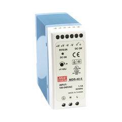 Fuente de poder Industrial Riel Din 5Vcc, 40W