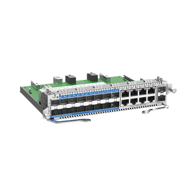 e-Lighten Tarjeta Modular para OLT modelo RG-NBF6002M, 16 puertos PON/SFP 1G, 8 puertos Ethernet de 1G y 2 puertos SFP+ 10G