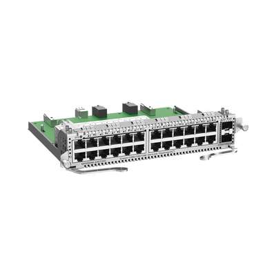e-Lighten Tarjeta Modular para OLT modelo RG-NBF6002M, 24 puertos Ethernet de 1G, 2 puertos SFP+ de 10G