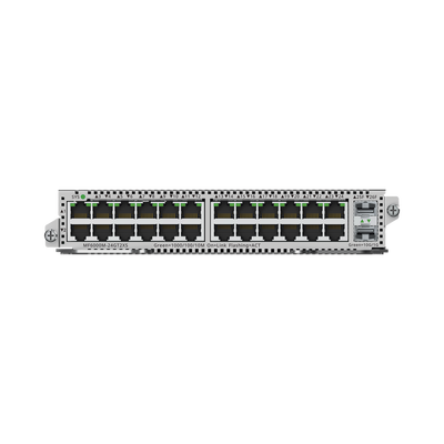 e-Lighten Tarjeta Modular para OLT modelo RG-NBF6002M, 24 puertos Ethernet de 1G, 2 puertos SFP+ de 10G
