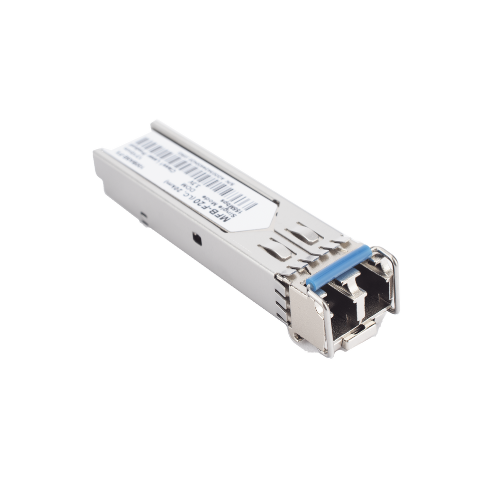 Transceptor mini-Gbic SFP 100Mbps LC 1310nm para fibra Mono Modo 20 Km