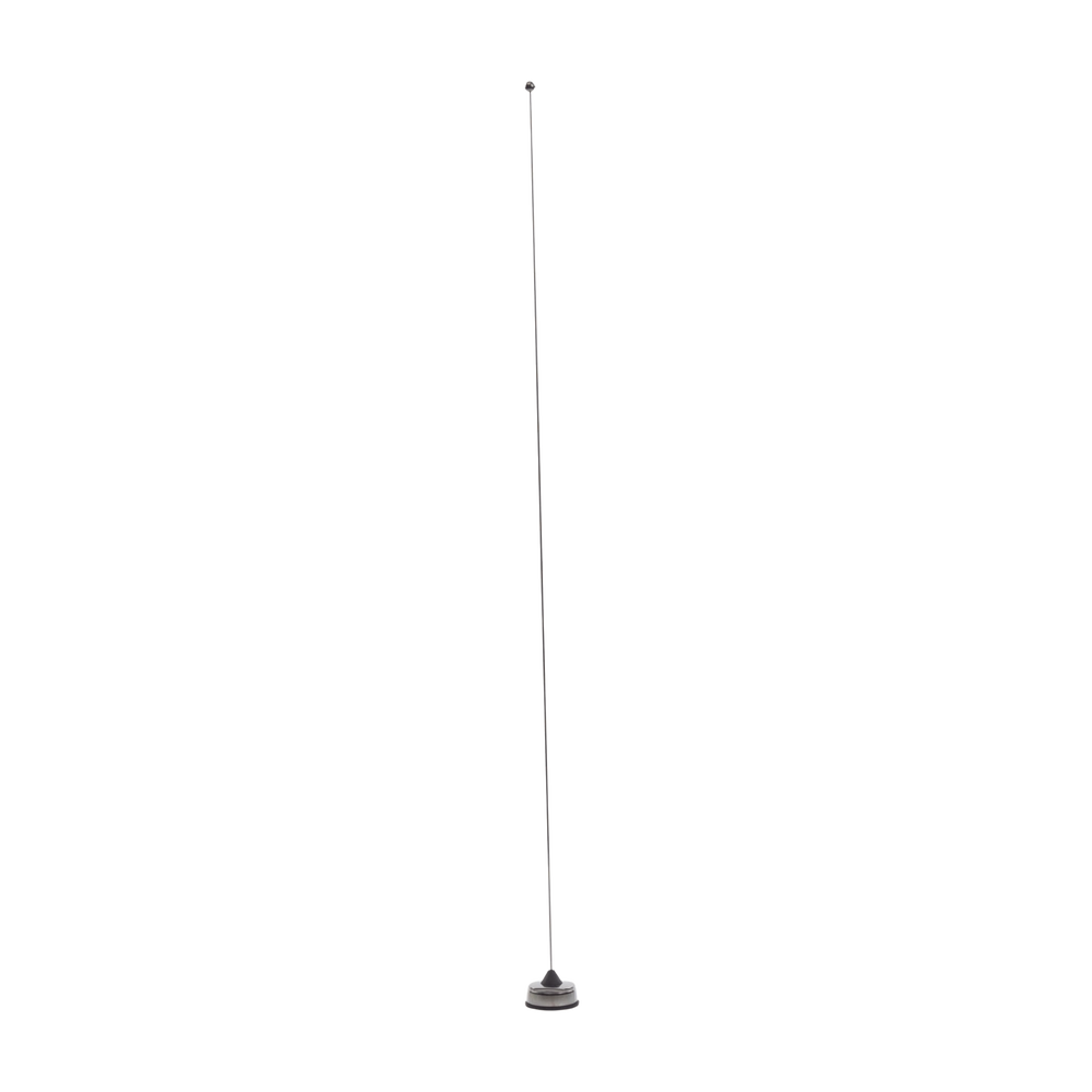 Antena Movil Ajustable en Campo, Rango de Frecuencia 118-940 MHz.