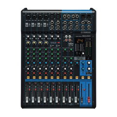 Mezcladora de Audio | 12 Canales | 6 Entradas de Micrófono/línea | 2 Entradas Estéreo | Efectos Integrados | Alimentación Phantom | USB