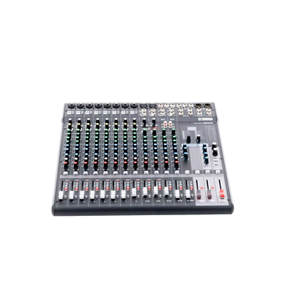 Mezcladora de Audio | 16 Canales | 10 Entradas de Micrófono | Entradas de Línea | Efectos | (MG16X)