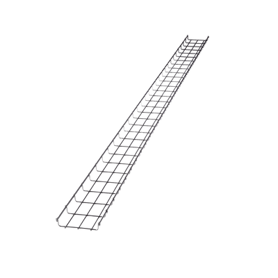 Charola Tipo Malla 33/150 mm, Acabado Electro Zinc, Hasta 79 Cables Cat6, Tramo de 3 Metros