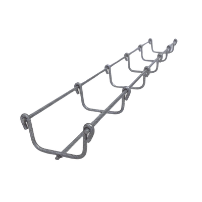 Charola Bimetálica Tipo Malla 33/50 mm, Ideal Para Utilizarse al Exterior o Zonas Húmedas, Hasta 26 Cables Cat6, Tramo de 3 Metros
