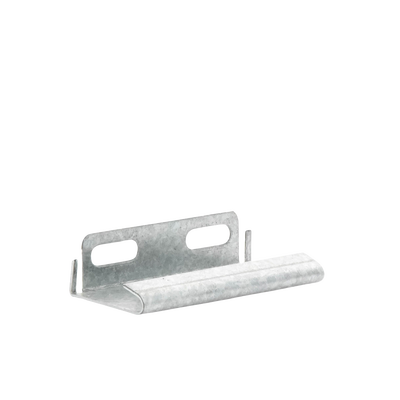 Placa salida a tubo automática para peralte de 66mm y 116mm, con acabado Electro Zinc