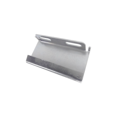Placa salida a tubo automática para peralte de 66mm y 116mm, con acabado Electro Zinc