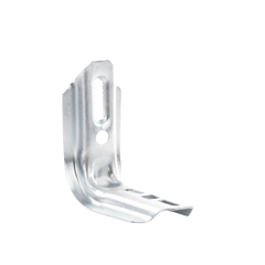Ménsula omega tipo L 110mm inteligente, para montar charola de 50 a 100mm en pared o muro