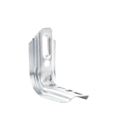 Ménsula omega tipo L 110mm inteligente, para montar charola de 50 a 100mm en pared o muro