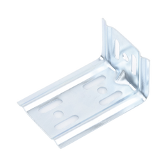 Ménsula económica, para montaje en pared, para anchos de charola de 100mm, con acabado Electro Zinc