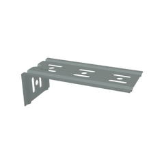 Ménsula económica, para montaje en pared, para anchos de charola de 150mm, con acabado Electro Zinc