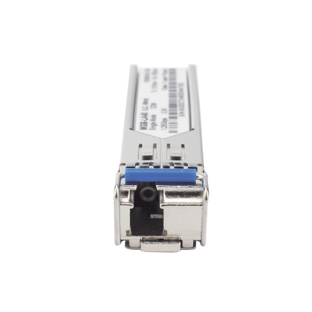 Transceptor mini-Gbic SFP 1G LC TX:1310nm RX:1550 para fibra Mono Modo 40 Km WDM, Requiere MGB-LB40