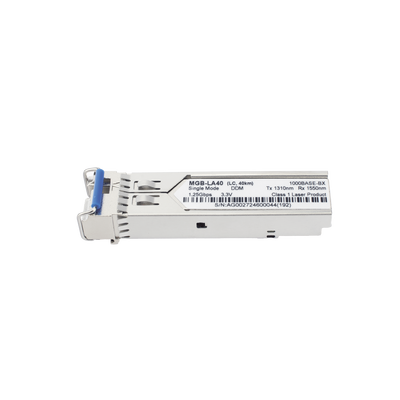 Transceptor mini-Gbic SFP 1G LC TX:1310nm RX:1550 para fibra Mono Modo 40 Km WDM, Requiere MGB-LB40