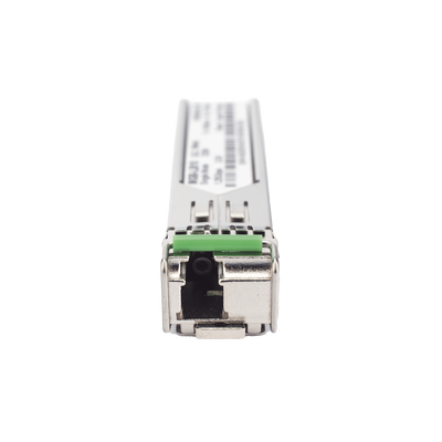 Transceptor mini-Gbic SFP 1G LC TX:1550nm RX:1310 para fibra Mono Modo 10 Km WDM, Requiere MGB-LA10