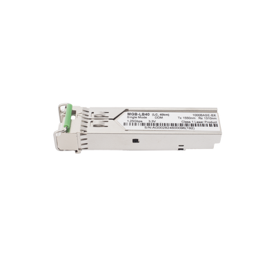 Transceptor mini-Gbic SFP 1G LC TX:1550nm RX:1310 para fibra Mono Modo 40 Km WDM, Requiere MGB-LA40