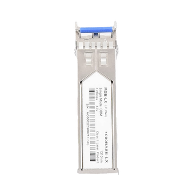 Paquete de 10 Piezas del Modelo (MGB-LX v2) del Transceptor mini-GBIC SFP 1G LC Duplex Para Fibra Monomodo de 20 Km