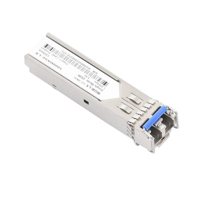 Paquete de 10 Piezas del Modelo (MGB-LX v2) del Transceptor mini-GBIC SFP 1G LC Duplex Para Fibra Monomodo de 20 Km