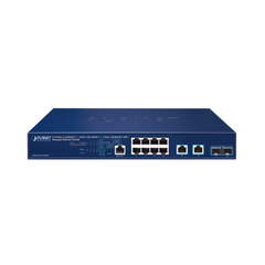 Switch Administrable Capa 3, 8 Puertos de 2.5G BASE-T, 2 Puertos de 10 G BASE-T, 2 Puertos SFP de 10 G