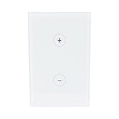 (ZWAVE) Dimmer panel táctil touch inalámbrico Zwave Plus. Compatible con Hubitat HC8, Álula  M2M, otros