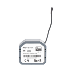 (ZWAVE) Micro modulo On/Off , para 1 circuito, doble control
