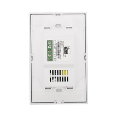(ZWAVE) Interruptor On/Off panel táctil touch inalámbrico Zwave Plus 1 boton. Compatible con Hubitat HC8, Álula  M2M, otro