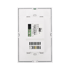 (ZWAVE) Interruptor On/Off panel táctil touch inalámbrico Zwave Plus 1 boton. No requiere cable neutro, Compatible con Hubitat HC8, Álula  M2M, otros