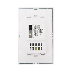 (ZWAVE) Interruptor On/Off panel táctil touch inalámbrico Zwave Plus 1 boton. No requiere cable neutro, Compatible con Hubitat HC8, Álula  M2M, otros