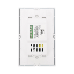 (ZWAVE) Interruptor On/Off panel táctil touch inalámbrico Zwave Plus 2 botones. Compatible con Hubitat HC8, Álula  M2M, otro