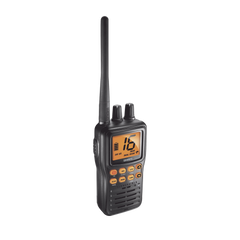 Radio Marino Portátil VHF, flotante y sumergible, Rx: 156.050-163.275MHz Tx: 156.025-157.425MHz, cumple con los canales marinos Internacionales, de EUA y Canadá