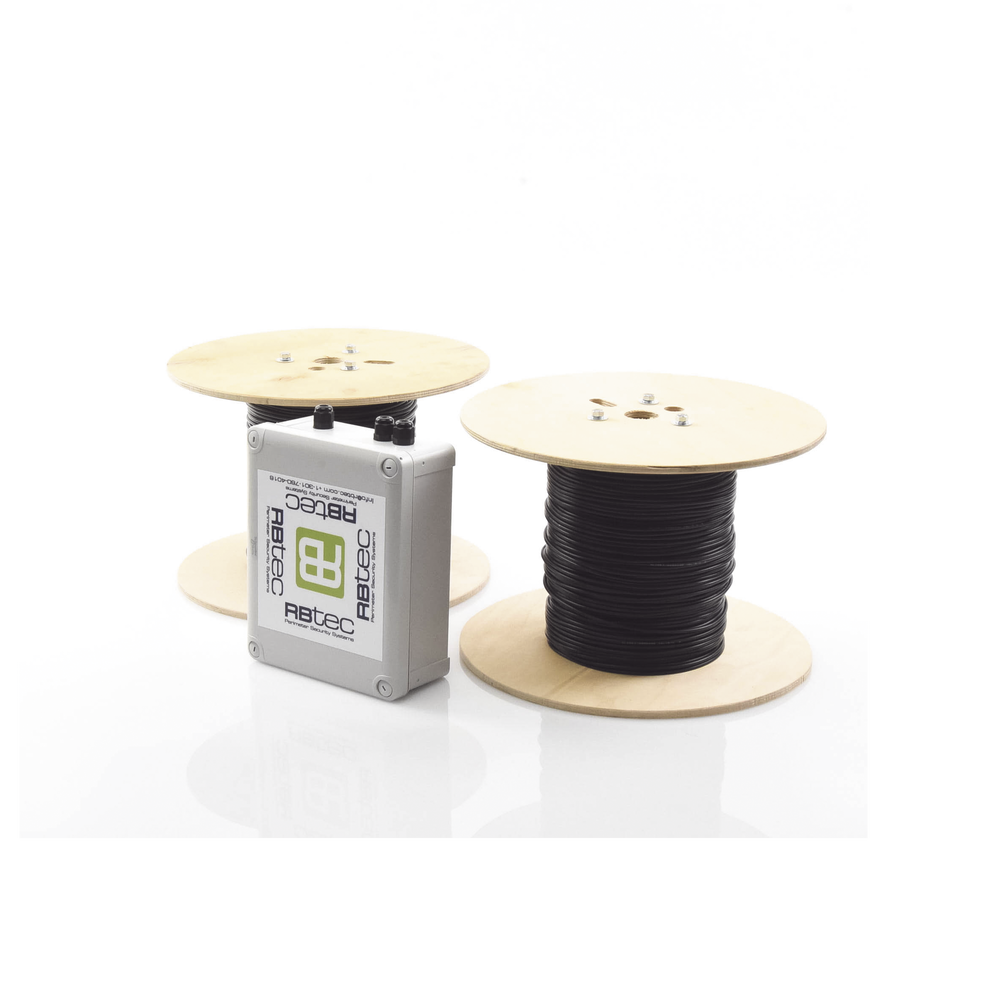 MICALERT Cable Sensor para Paredes, Rejas Rigidas o barandales / 2 zonas de 305 metros / 610 Metros de Protección Total/Tarjeta LPU400/Calibración via software