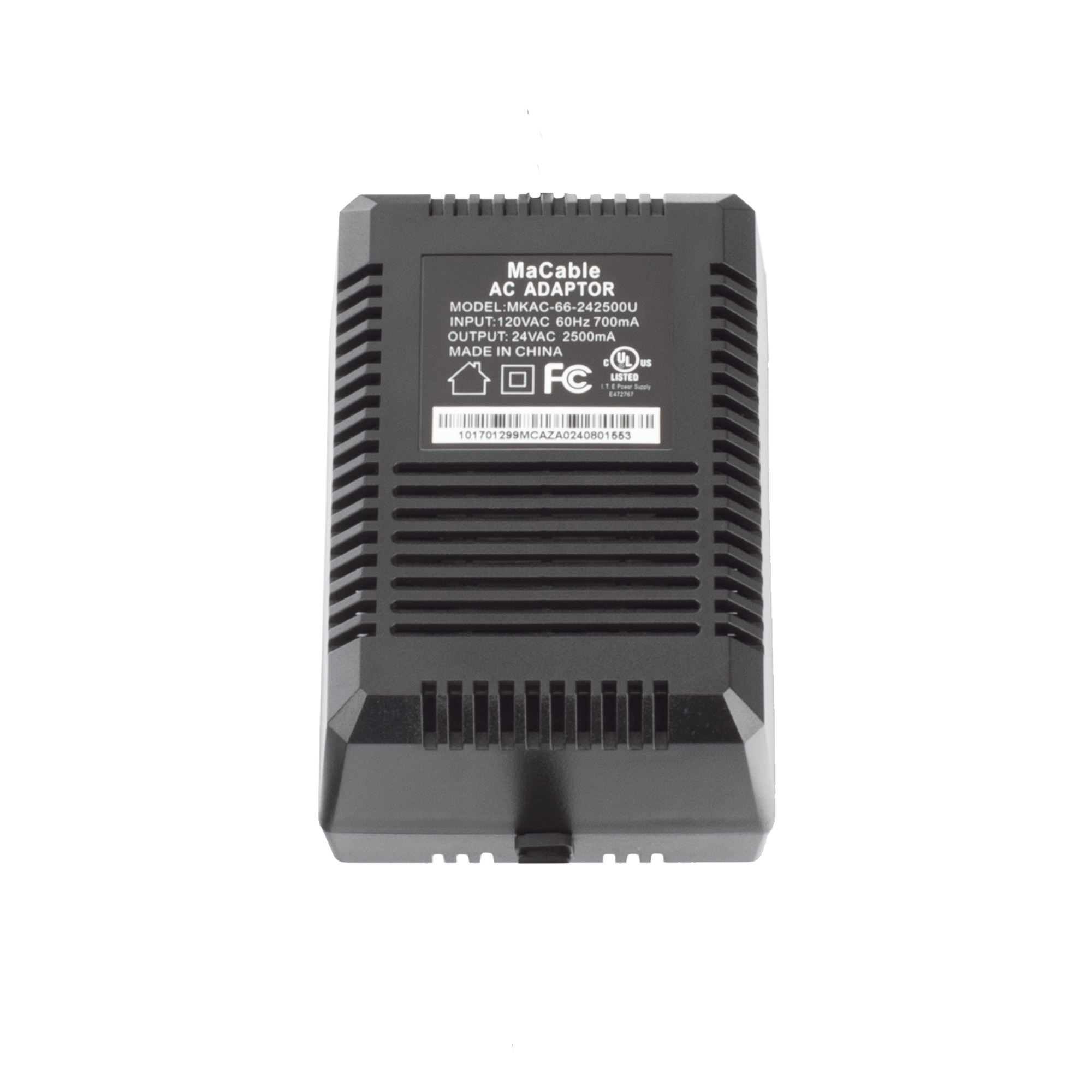 Transformador de 24 VCA / 2.5 Amp (60 VA) / Multiples Usos / Recomendado para PTZ TURBOHD e IP / Interior