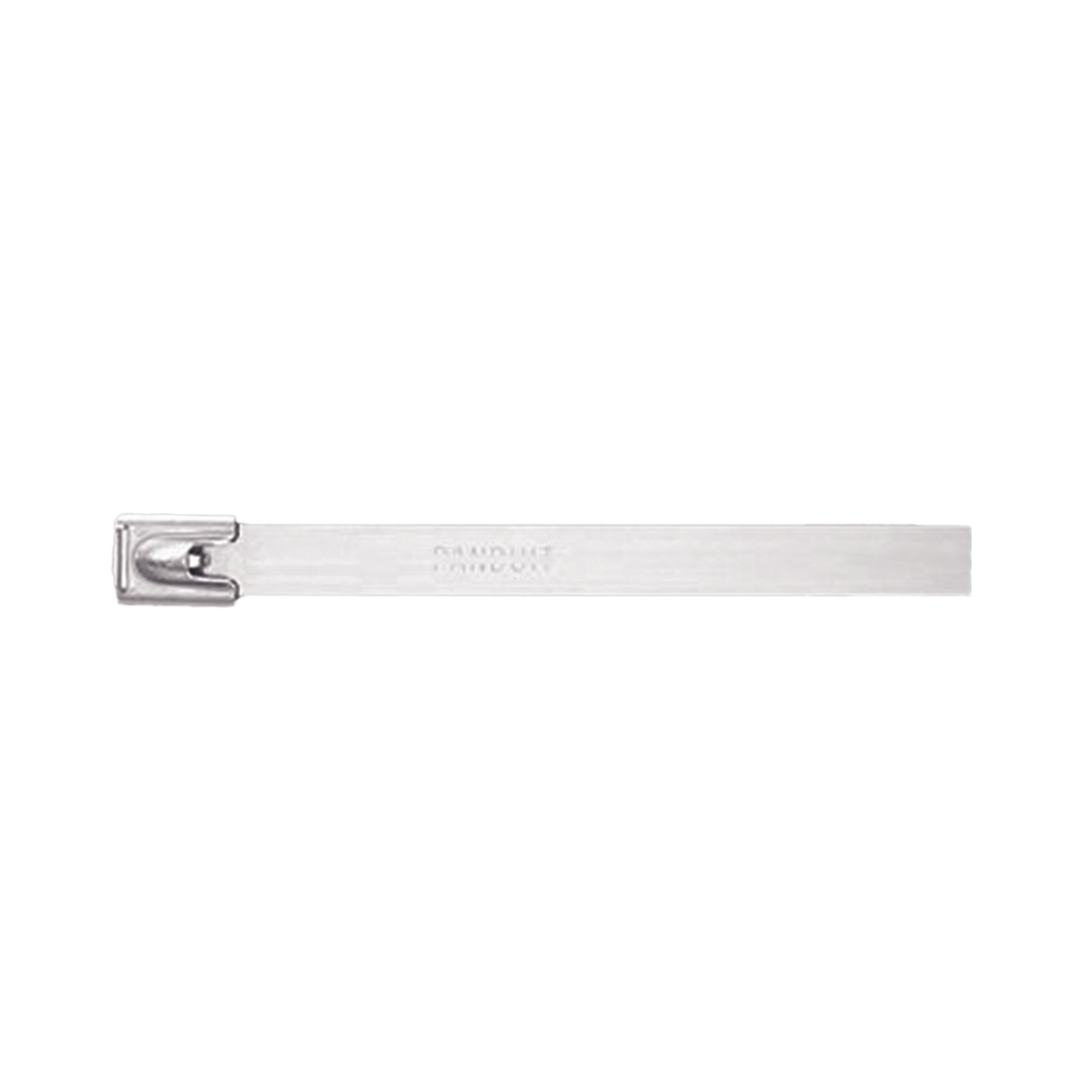 Cincho Pan-Steel, ac. inox. 304, natural, semiliviana, diam. 6". 50 Piezas