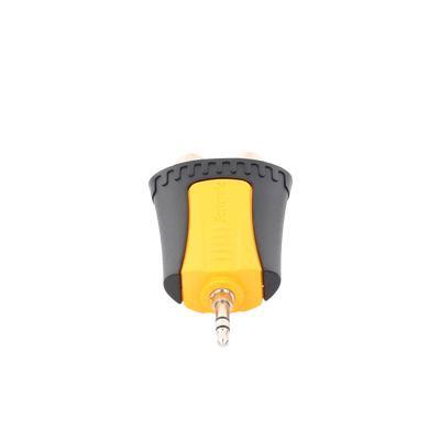 Conector Estéreo | 3.5 mm - 2 x conector Hembra RCA | Adaptador de Carcasa de Plástico