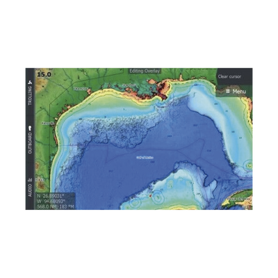 M-NA-Y204-MS C-MAP REVEAL del Golfo de México y Bahamas