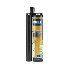 Resina Epoxico Puro 3:1 para Concreto Fisurado y Armado, Taladros Inundados, Vibraciones y Aplicaciones Estructurales / Curado Lento / Para Cargas Sísmicas Categoría C1 y C2 / Contenido 385 ml.