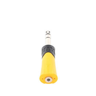Conector Estéreo | 1/4in - Jack de 3.5 mm | Adaptador de Carcasa de Plastico