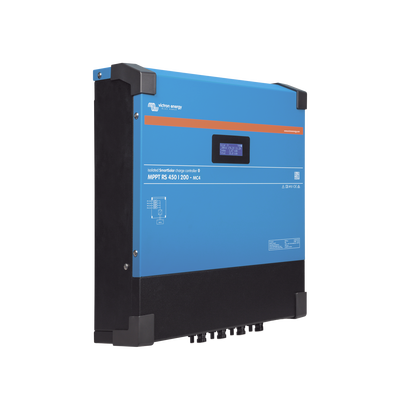 SmartSolar MPPT RS 450/100-MC4. Controlador Solar MPPT 100A, Voltaje: 48 Vcc. Para uso con Inv. Cargadores Victron