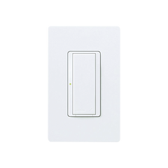 Switch interruptor on/off, 8A iluminacion, 1/10HP fan @120V,  120-277 V, no requiere cable neutro.