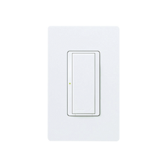 Switch interruptor on/off, 8A iluminacion, 1/10HP fan @120V,  120-277 V, no requiere cable neutro.