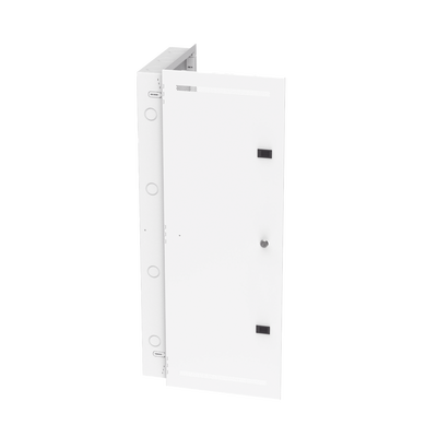 Gabinete Multipropósito de Montaje en Pared, de 42 in de Altura, Con Puerta Reversible, Fabricado en Acero, Color Blanco
