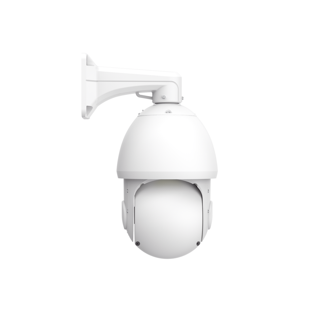 Cámara de Red Tipo Domo AI Zoom Óptico 42X / 4K HD 30fps / 140dB Super WDR / Control PTZ Inteligente / IR 300m / IP66 IK10
