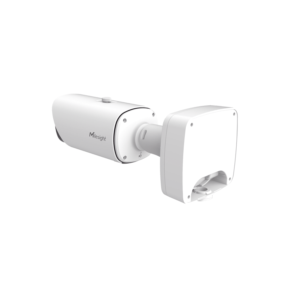 Cámara IP Bullet Motorizada Pro con IA / 4K Ultra HD 5MP / Lente Motorizado 2.7-13.5mm / WDR 120dB / Iluminación 0.002Lux / IR 100m / PoE+ / IP67 IK10 / Analítica Inteligente / Cumplimiento NDAA