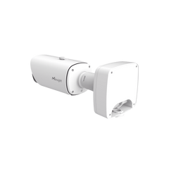 Cámara IP Bullet Motorizada Pro con IA / 4K Ultra HD 5MP / Lente Motorizado 2.7-13.5mm / WDR 120dB / Iluminación 0.002Lux / IR 100m / PoE+ / IP67 IK10 / Analítica Inteligente / Cumplimiento NDAA