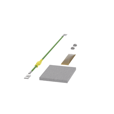 Kit de Conexión a Tierra, Para Uso con Gabinetes Multipropósito, Incluye Cable 14 AWG y Accesorios