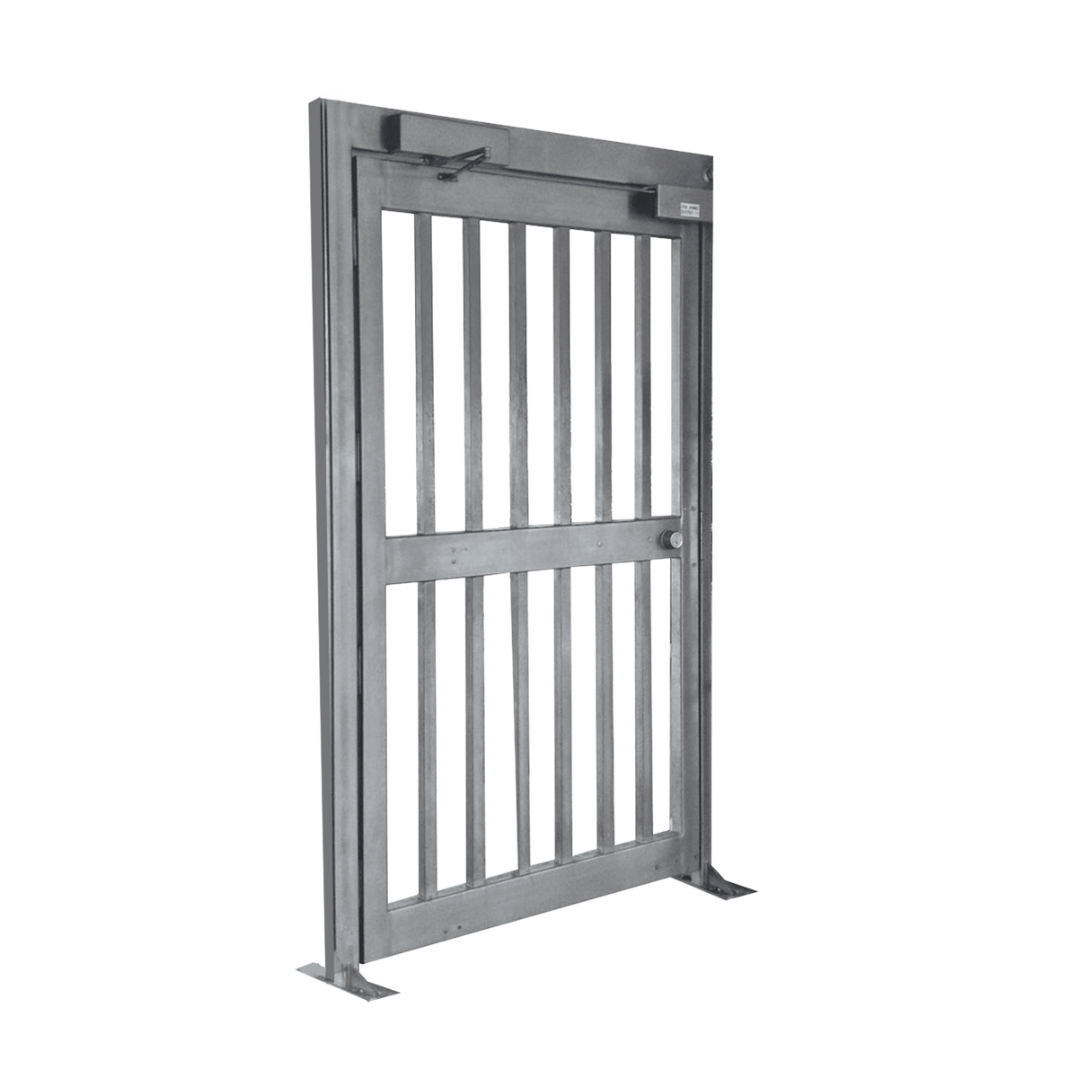 Puerta de Alta Seguridad de Cuerpo Completo  ACABADO EN ACERO GALVANIZADO