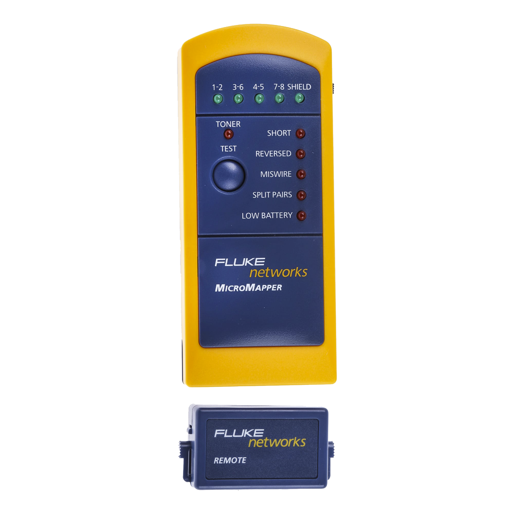 Probador de Mapa de Cableado MicroMapper, para Verificar Rápida y Fácilmente la Integridad del Cableado de Par Trenzado de Ethernet