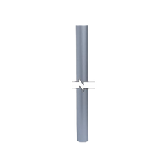Mástil 6 metros, 2" diámetro Acero Inoxidable.
