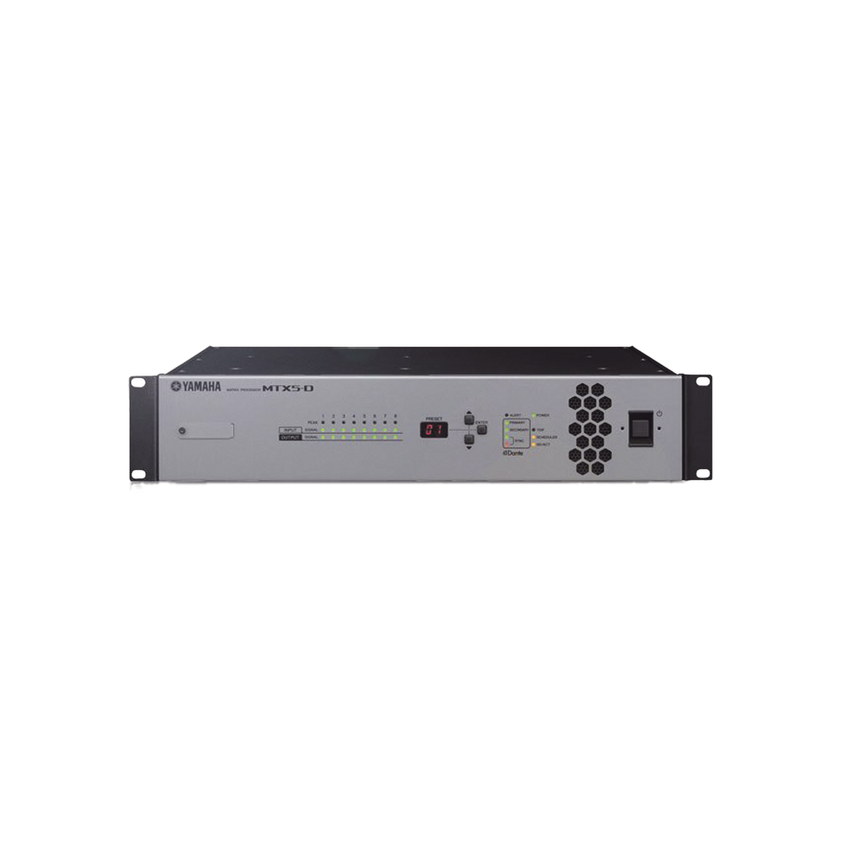 Procesador Matricial de Audio | DSP | 34 Entradas (entre digital y análogas)  x 16 Salidas | Ideal para Instalaciones Comerciales |  Interfaz Dante